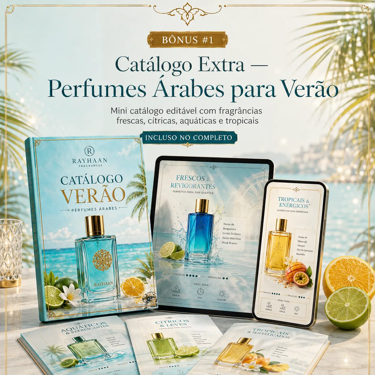 Catálogo Extra — Perfumes Árabes para Verão